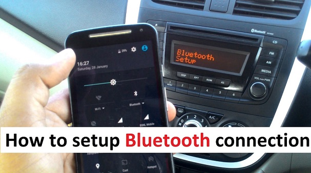 How to connect a Bluetooth device to your Car